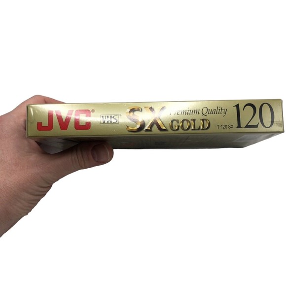 1 JVC T-120 SX VHS Blank Tape New Sealed High Performance 6 Hrs SX 120 Tape - Picture 6 of 6